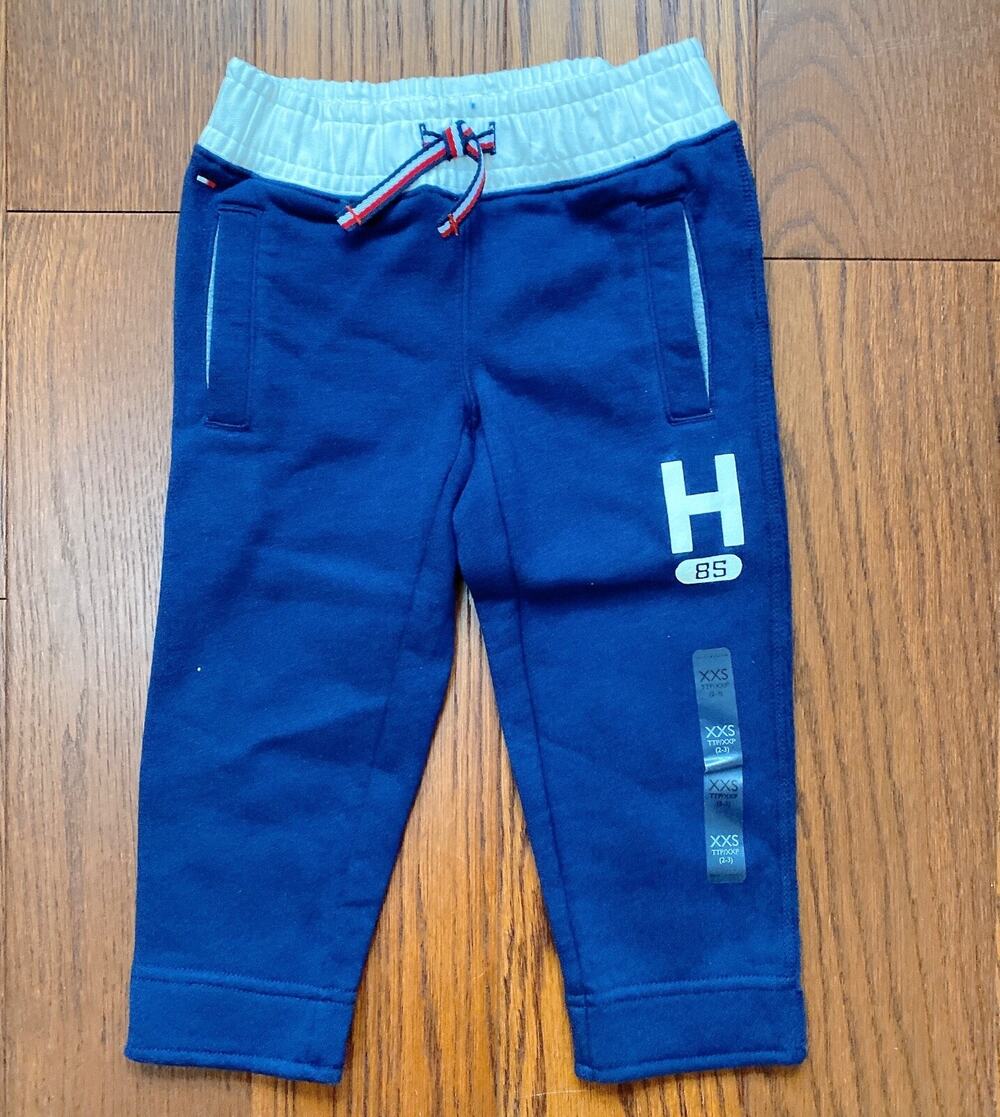 NWT Tommy Hilfiger Pants in Navy Blue For Little Boys Size 2-3